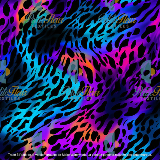 Préco - Léopard fluorescent