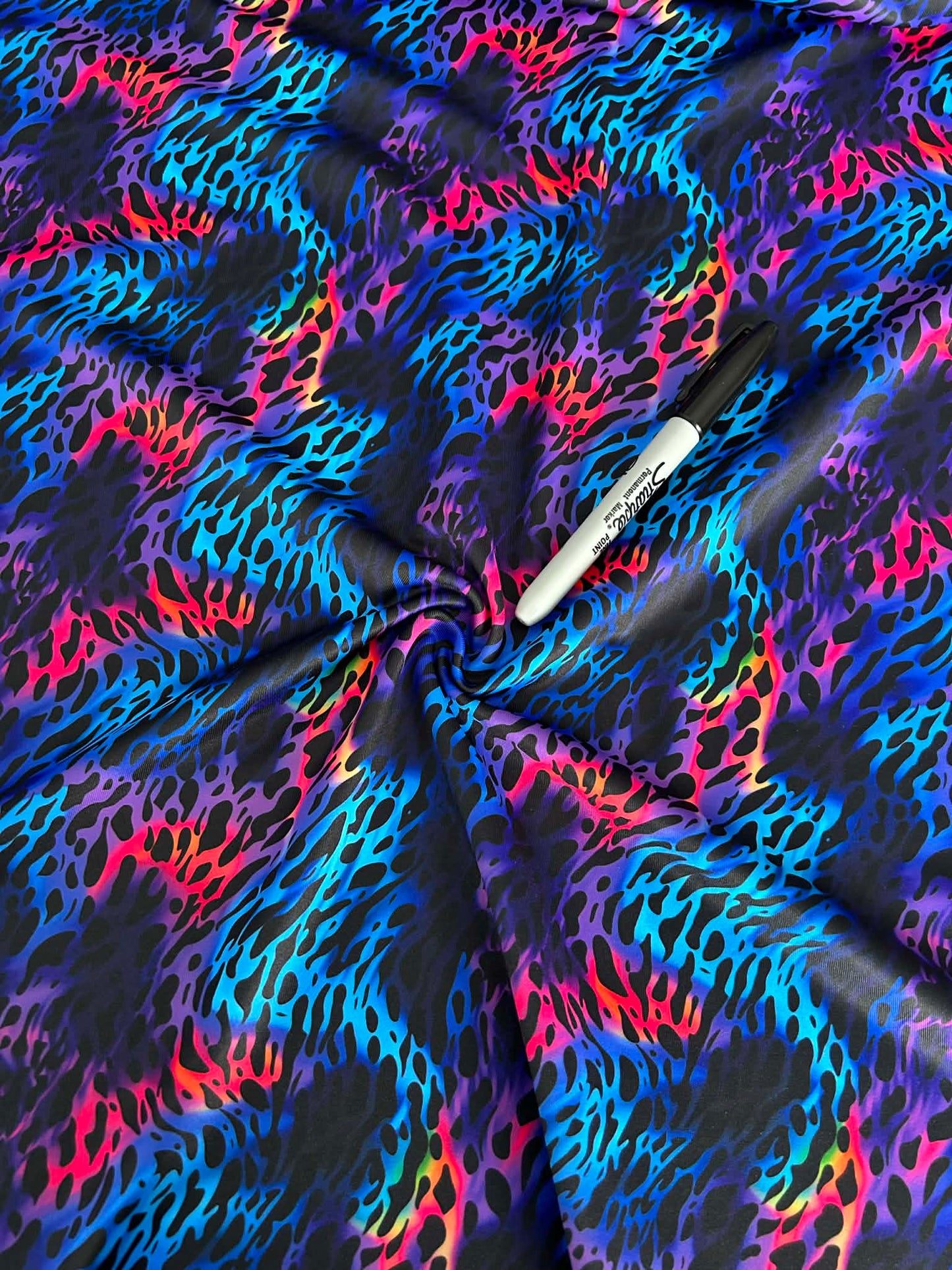 Athletic knit - Léopard Fluorescent