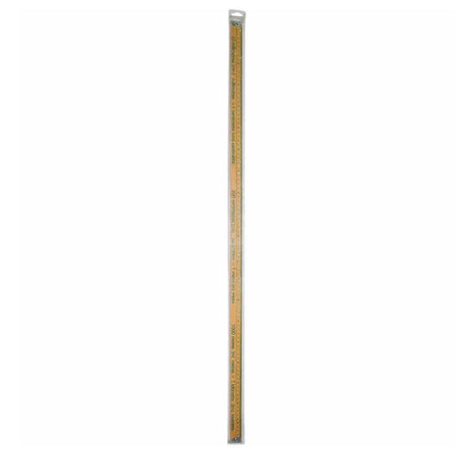 Wooden straight ruler 1 meter