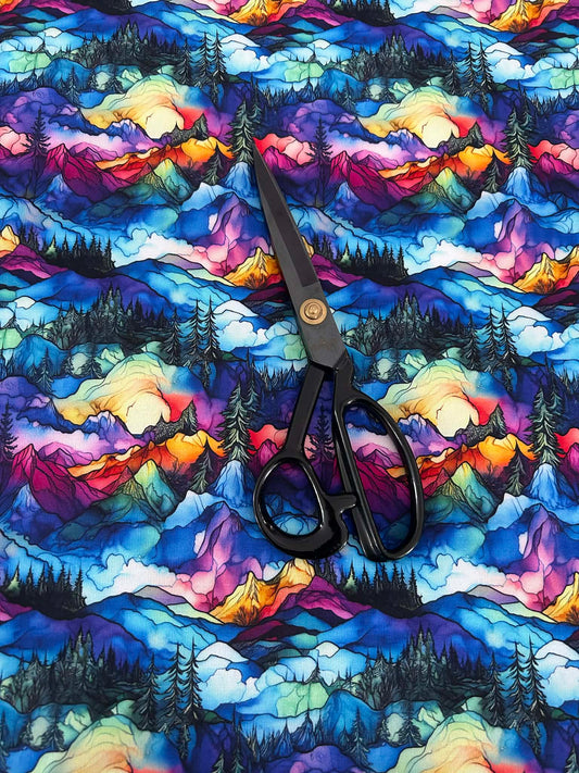 French Terry - Montagnes colorées