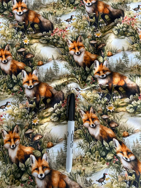 Cotton spandex Adorable owl