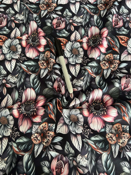 Cotton spandex Adorable owl