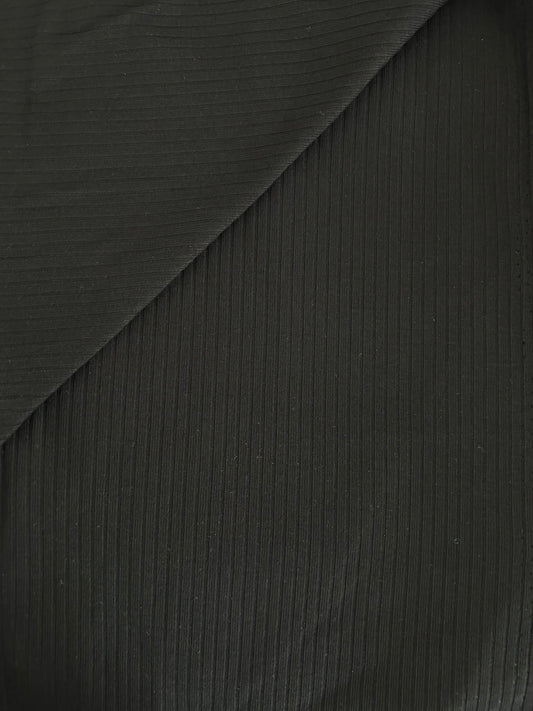 Rib knit - noir