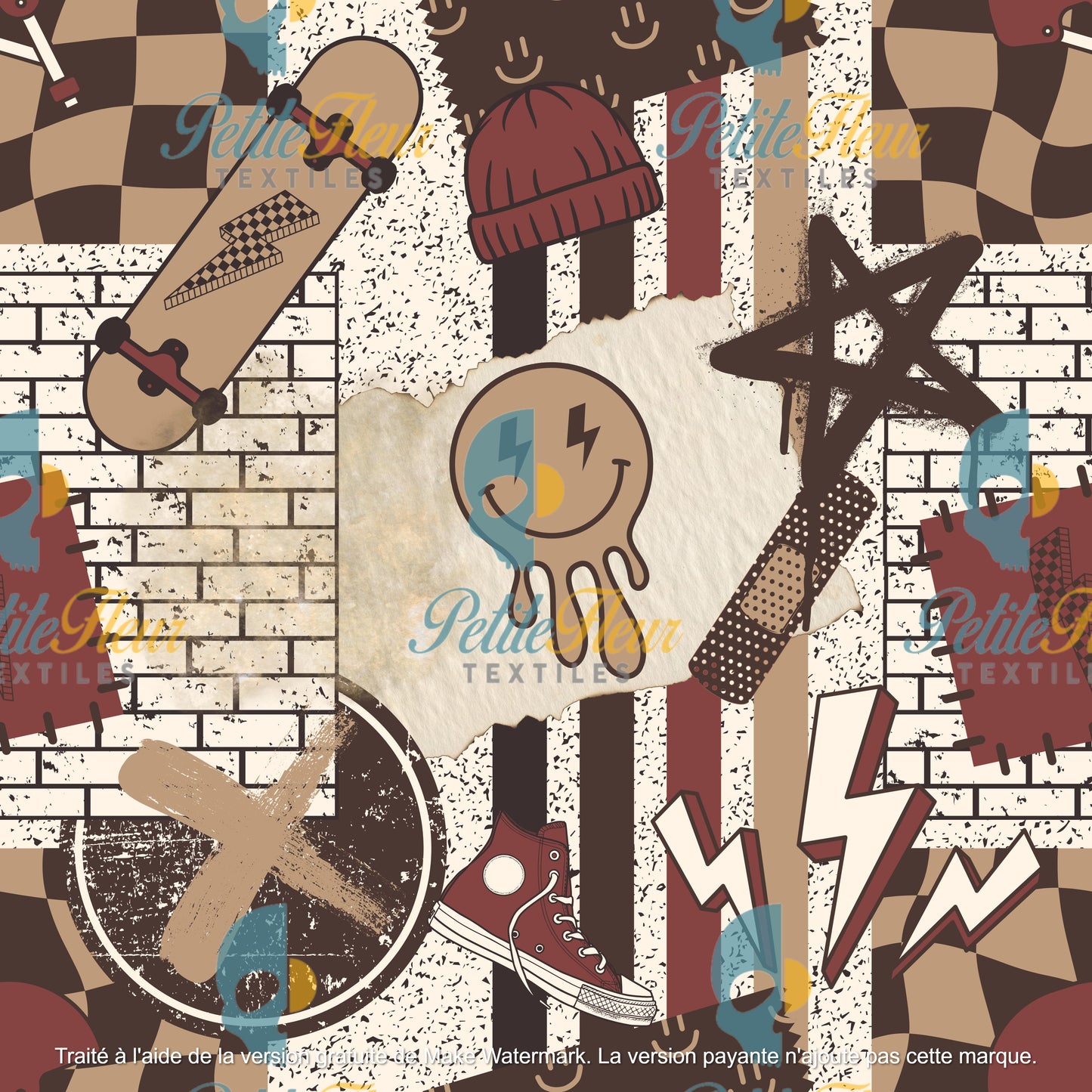 Préco - Skate Patchwork