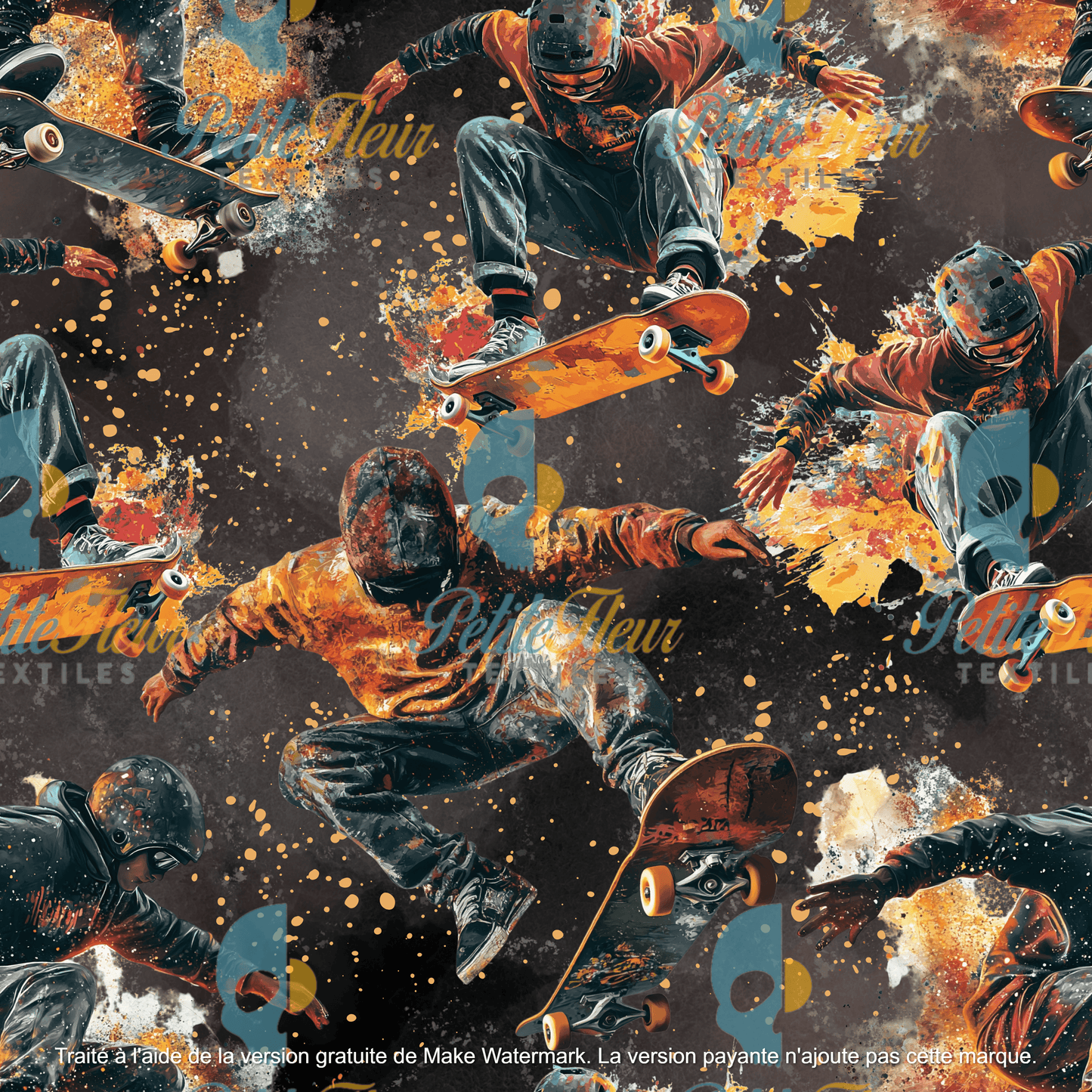 Préco - Skate is on fire