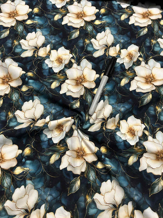 Coton spandex - Sublime Magnolia