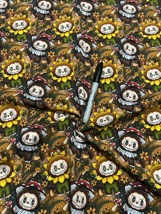 Cotton spandex Adorable owl