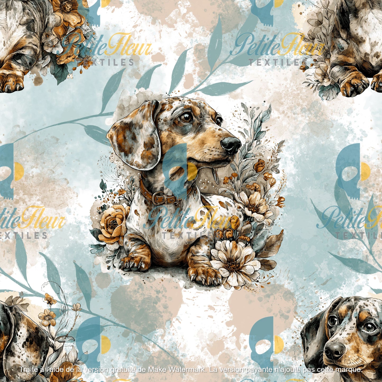 Préco - Teckel pastel