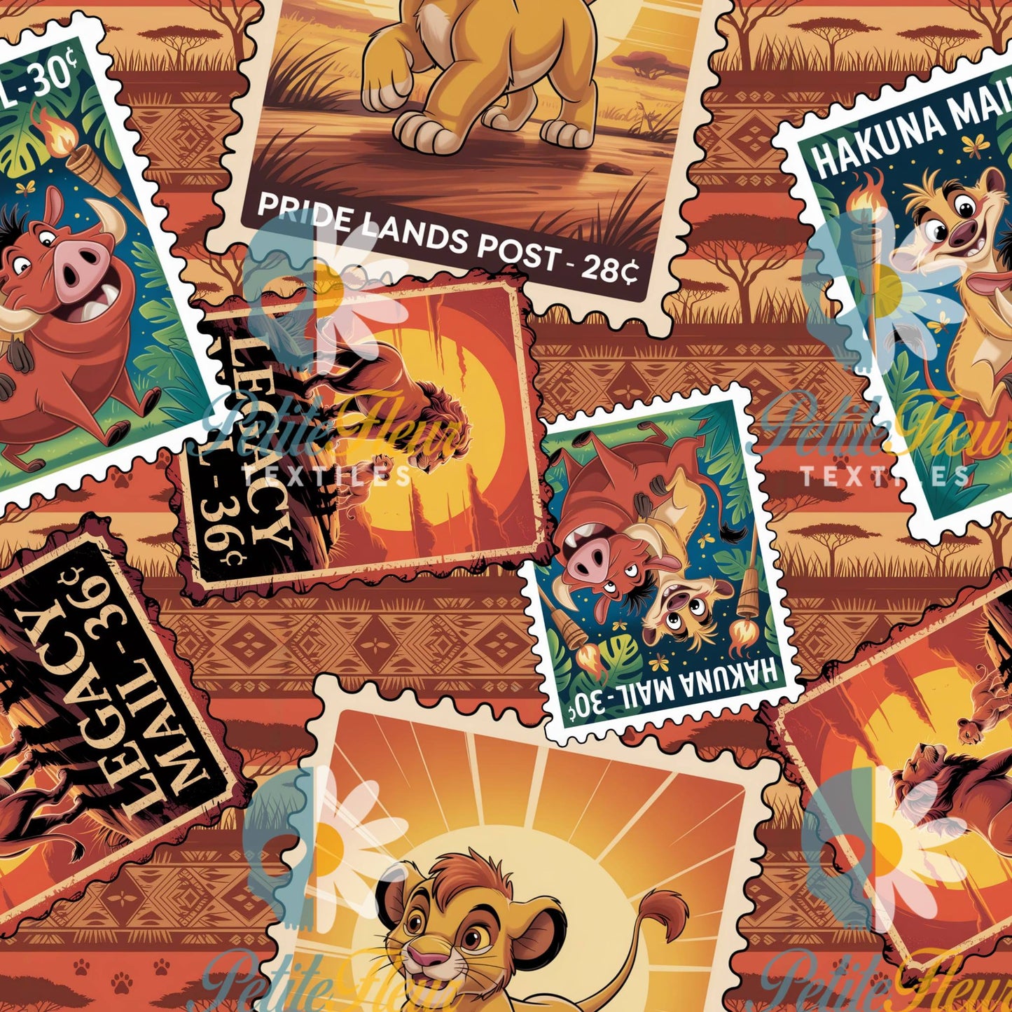 Préco - Timbres de lion