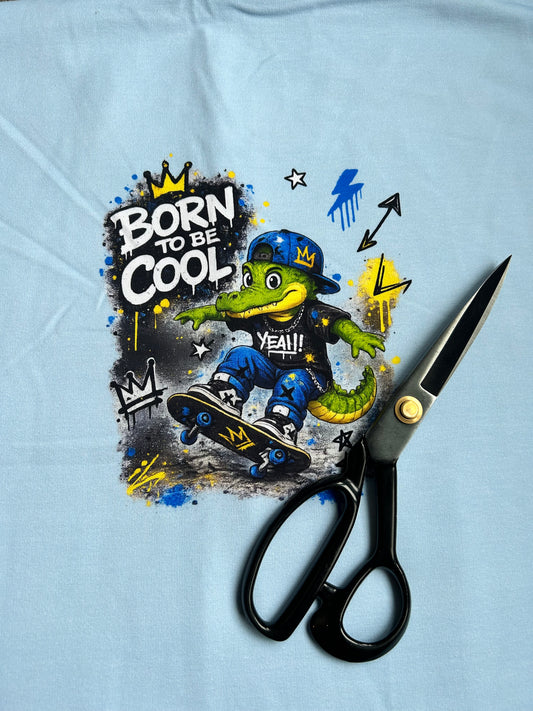 French terry - Born to be cool - panneau 150 cm x 100 cm (Copie)