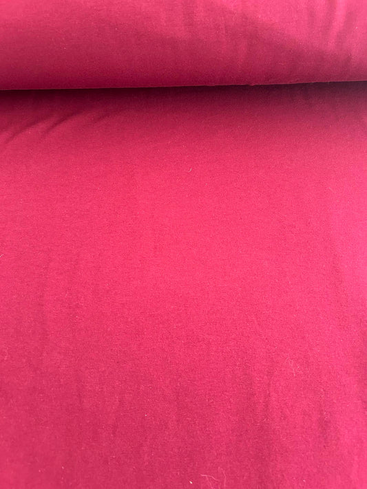 Cotton spandex Burgundy