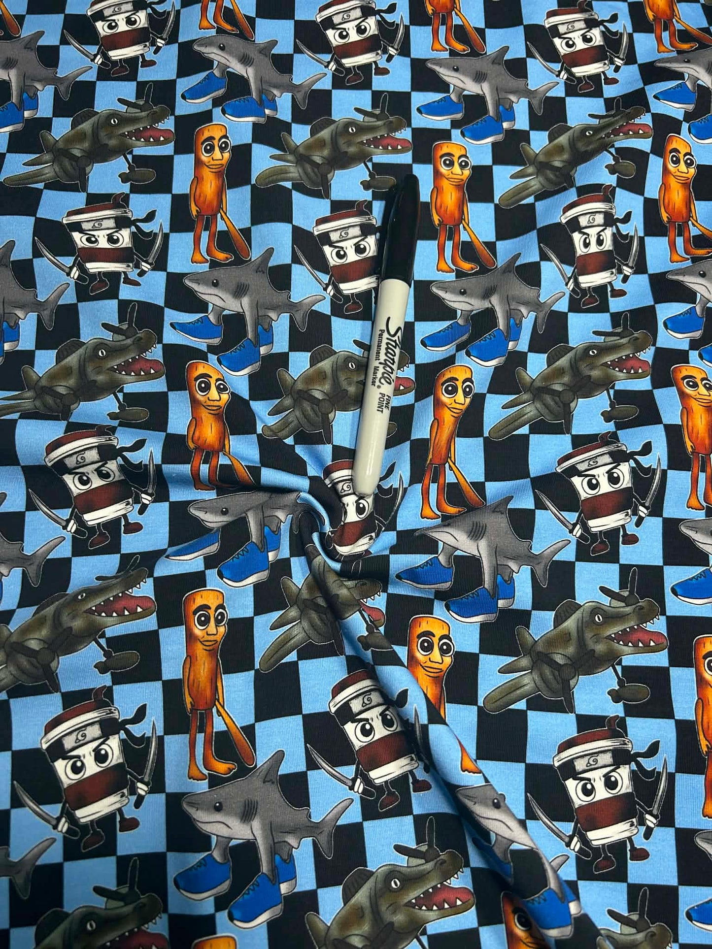 Coton spandex - Brainrot