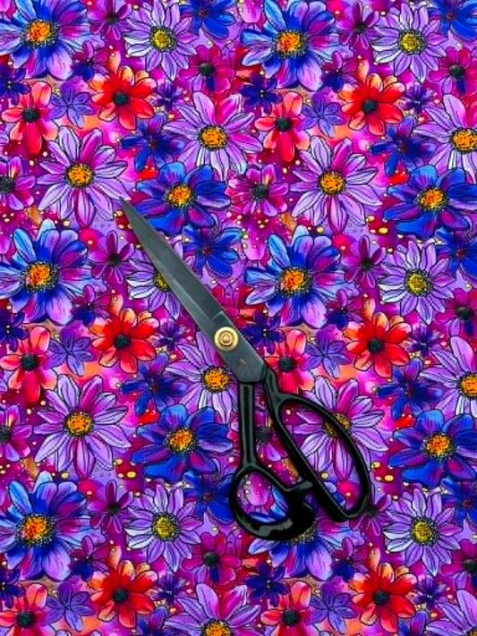 Coton spandex - Girly Floral