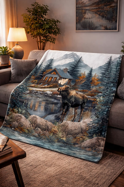 Panneau doudou grand format - Orignal