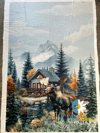 Panneau doudou grand format - Orignal