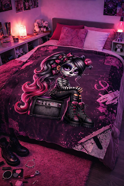 Panneau doudou grand format - Sugarskull