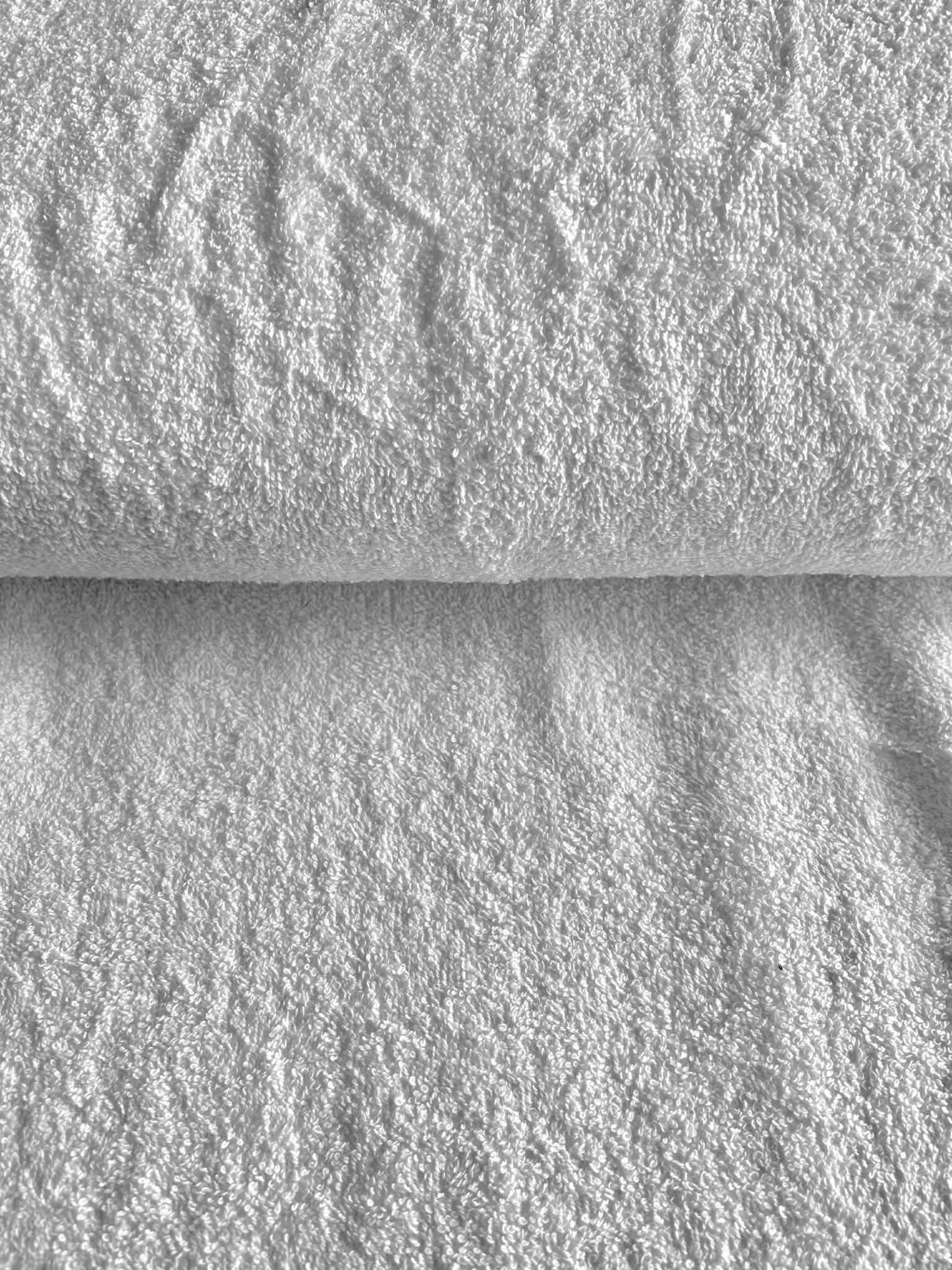 Ratine de coton - blanche