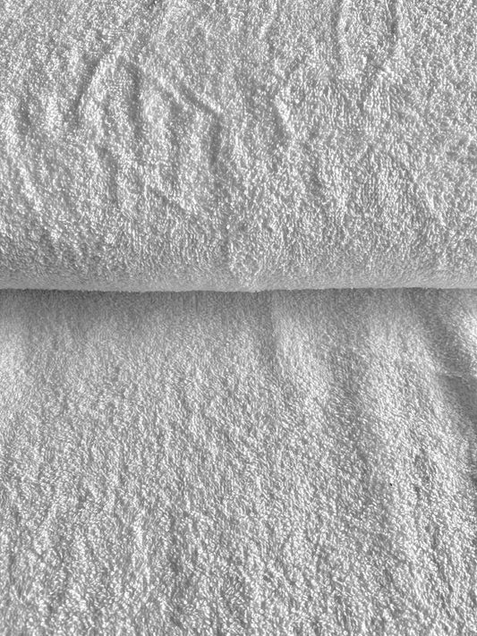 Ratine de coton - blanche