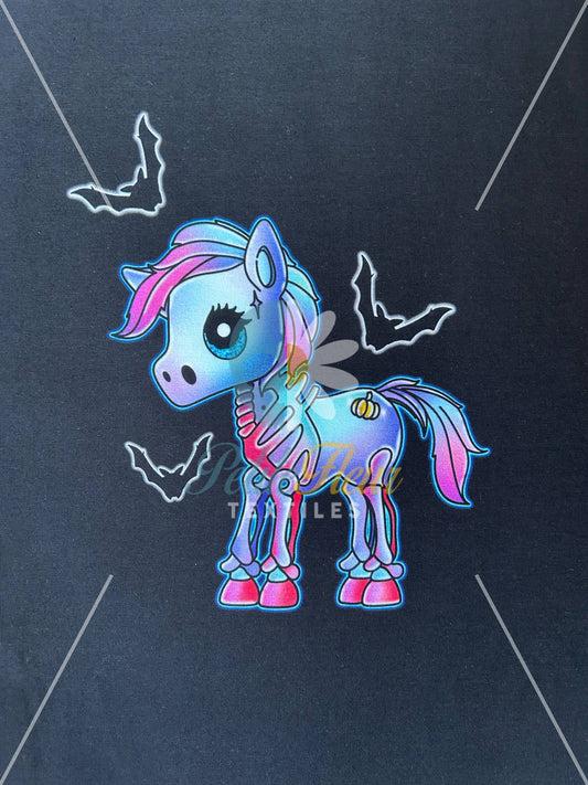 Panneau enfant - Spooky Poney
