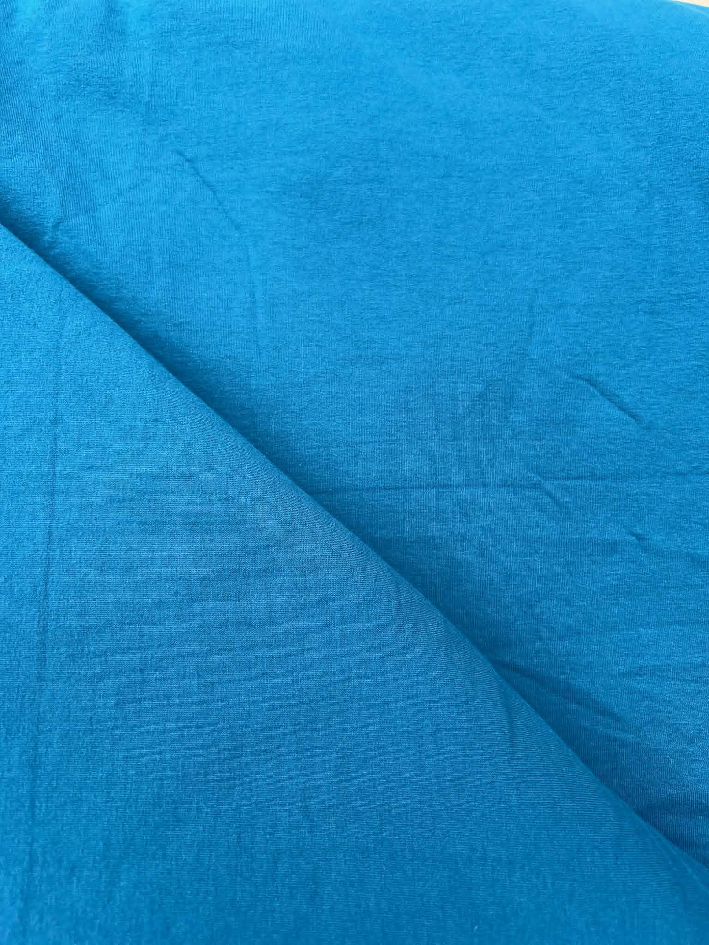 French Terry Brossé - Teal