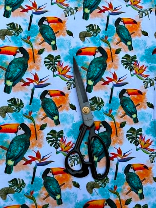 Coton spandex - Toucan